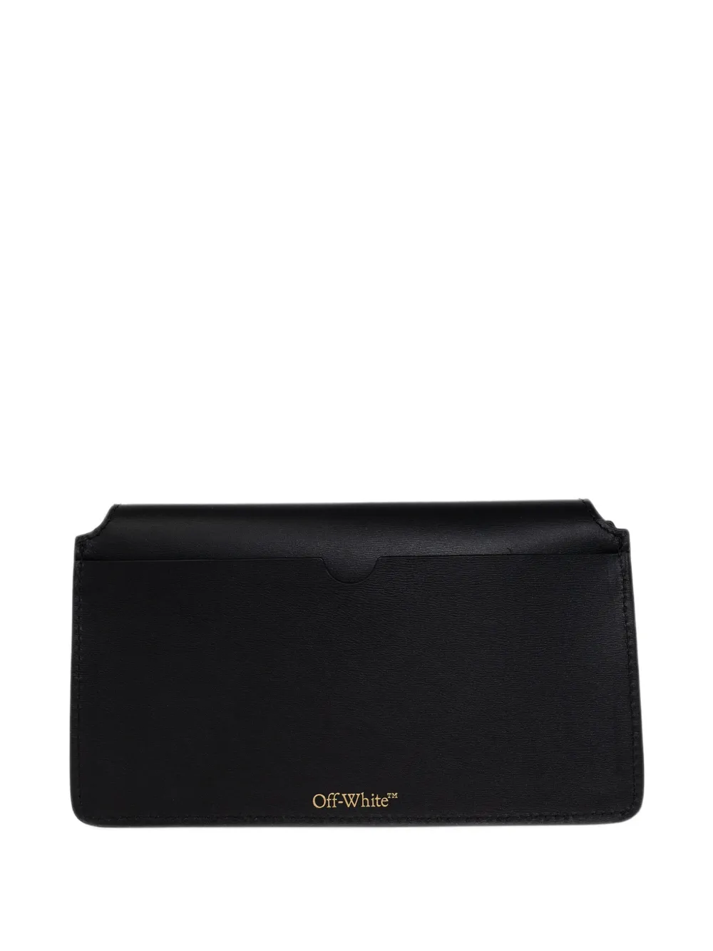 Off-White Jitney leather shoulder bag Zwart