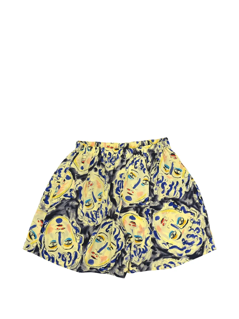CHANEL Pre-Owned Mademoiselle shorts - Gelb