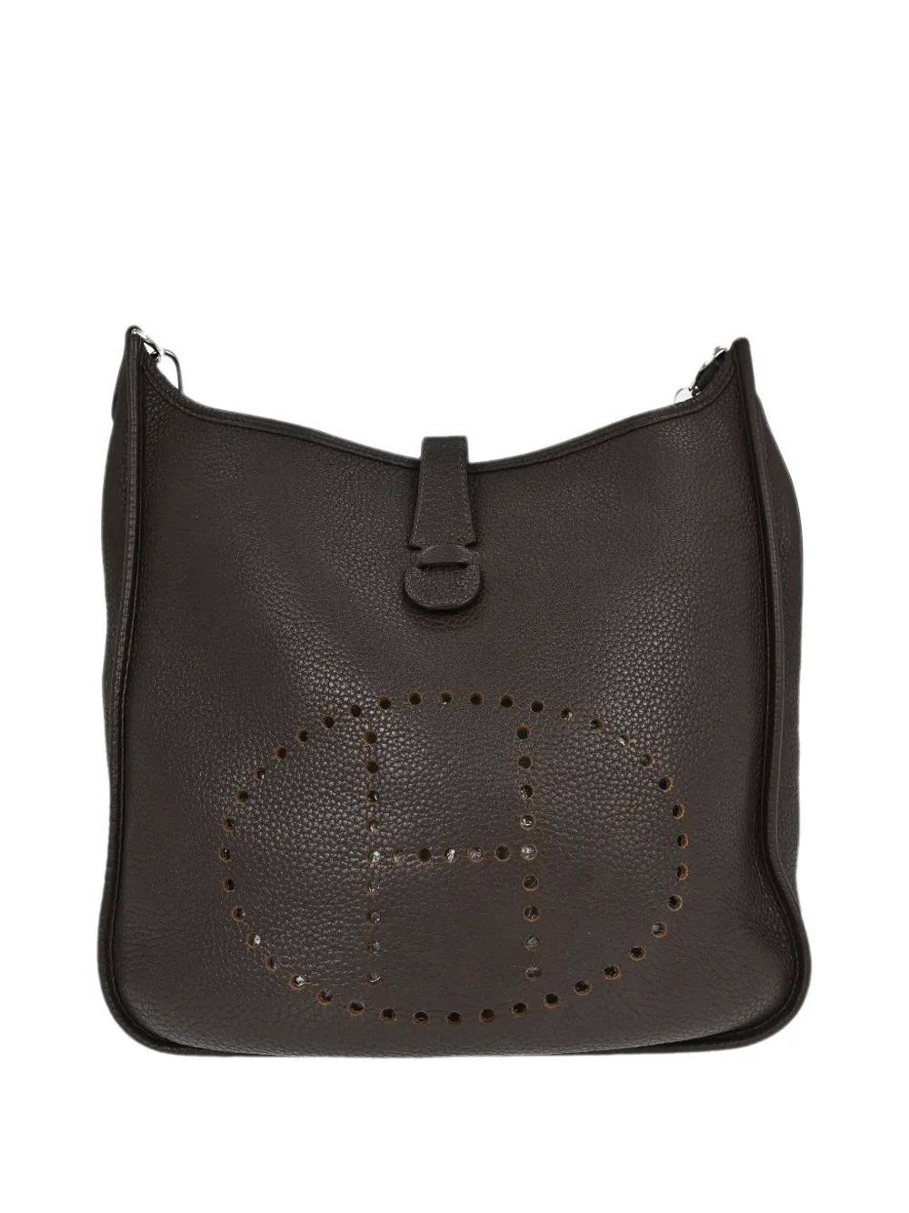 Hermès Pre-Owned 2011 PM 29 Evelyne III leather shoulder bag - Braun