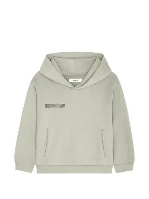 Pangaia Kids logo-print hoodie