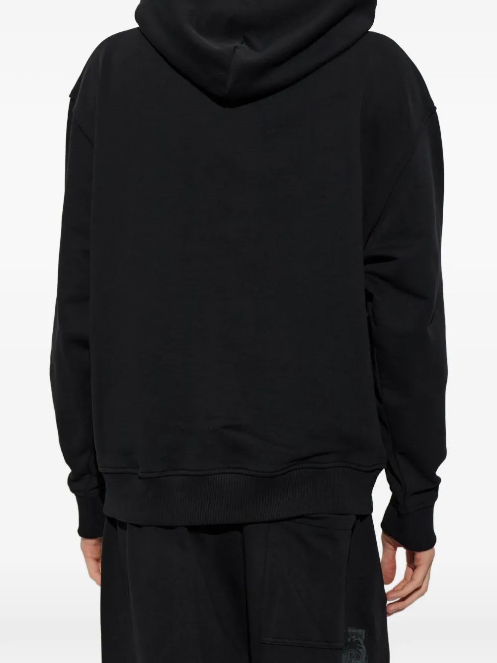 Palm Angels palm-print hoodie Zwart
