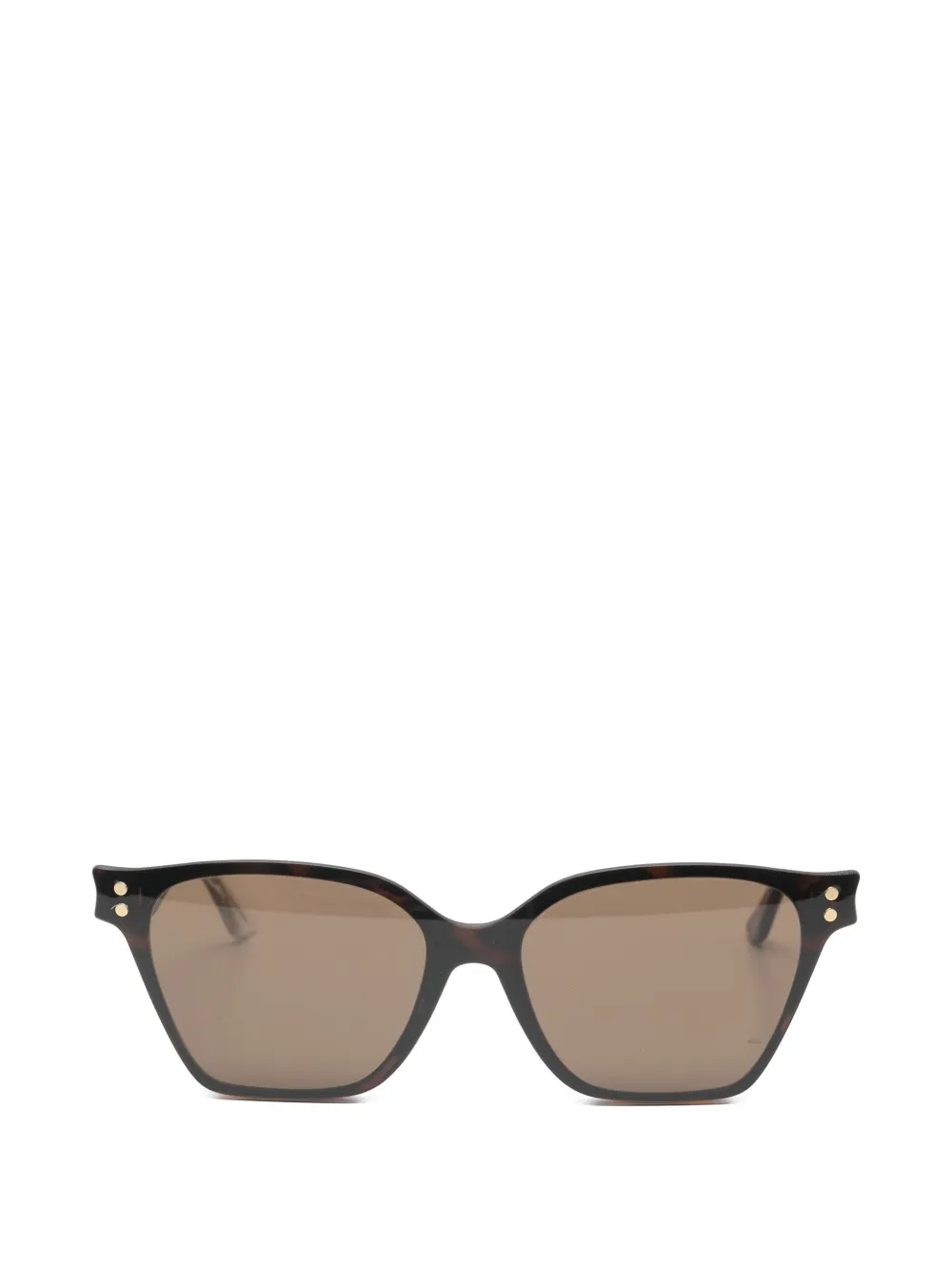 Snob Vitti tortoiseshell-effect cat-eye frame sunglasses Bruin