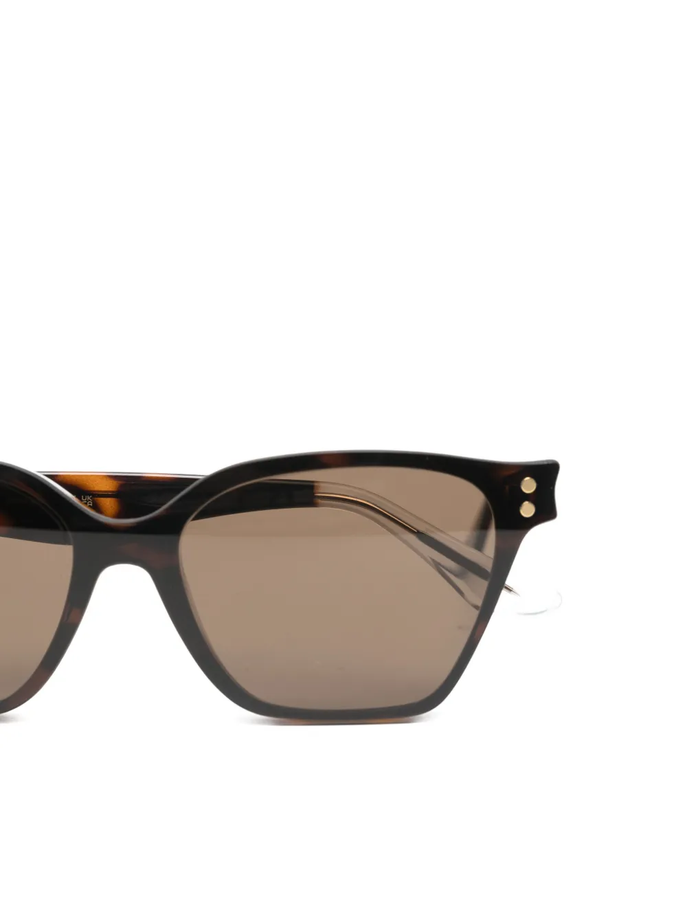 Snob Vitti tortoiseshell-effect cat-eye frame sunglasses Bruin