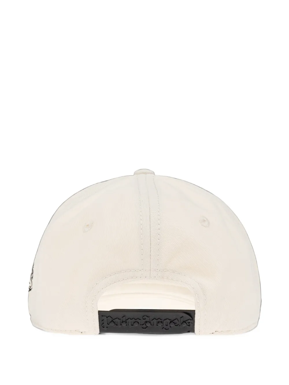 Palm Angels logo-print curved-peak cap Beige