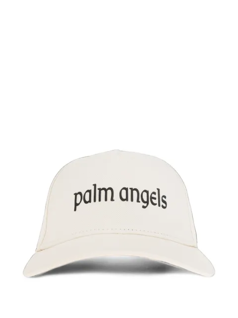 Palm Angels logo-print curved-peak cap