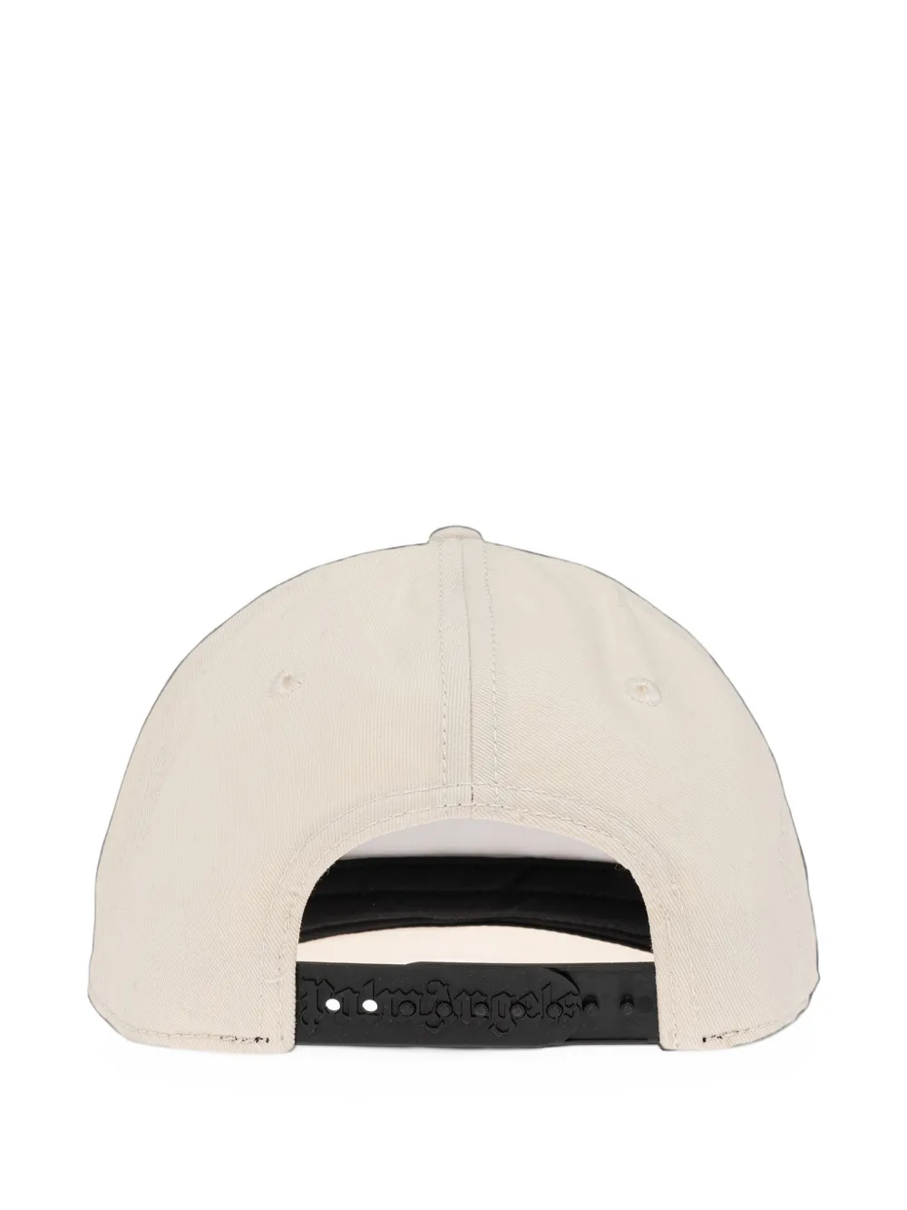 Palm Angels logo-patch baseball cap Beige