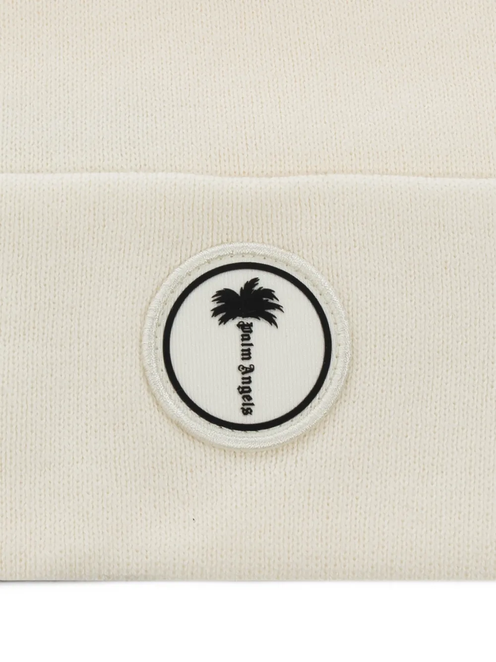 Palm Angels Palm Tree beanie hat Wit