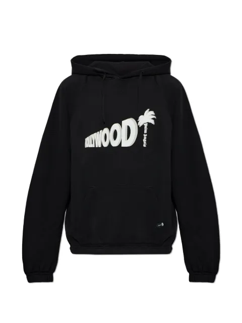 Palm Angels logo-motif hoodie