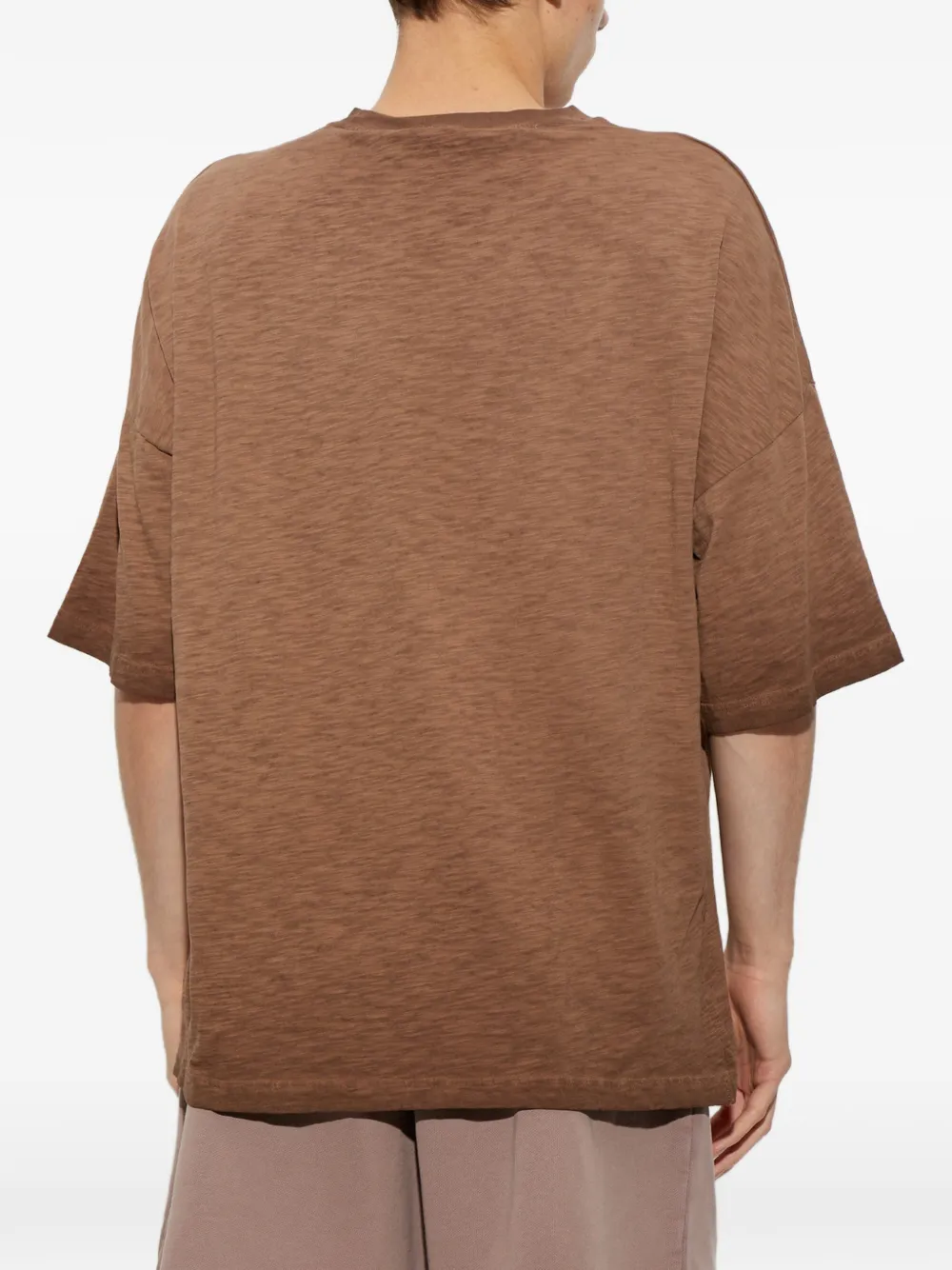 Palm Angels Neon Boulevard Loose T-Shirt Bruin