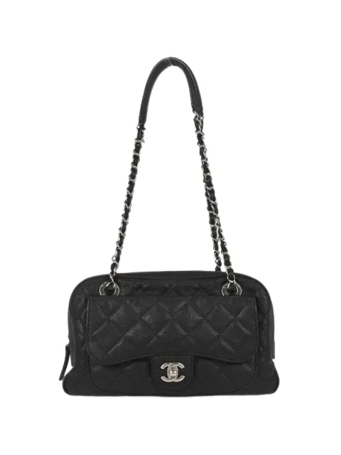 CHANEL Pre-Owned sac porté épaule à loquet CC matelassé (2012-2013)
