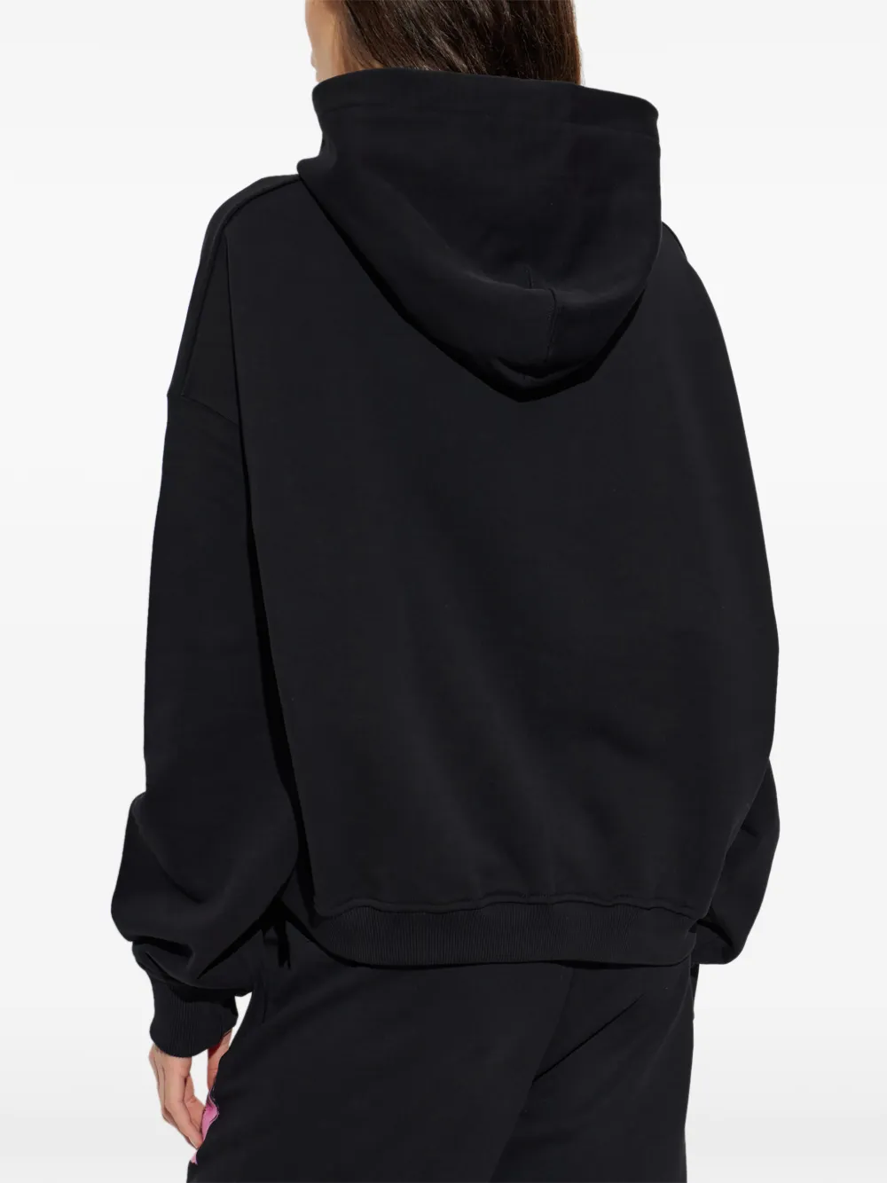 Palm Angels Icon palm loose hoodie Zwart