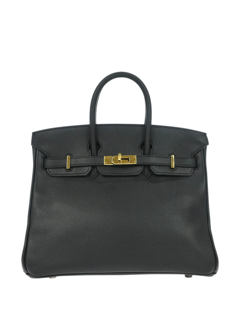 Hermès Pre-Owned 2010 25 Birkin leather tote bag - Schwarz