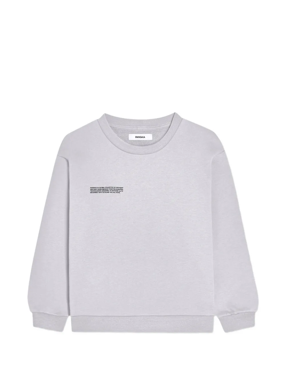 Pangaia Kids logo-print sweatshirt - Grigio