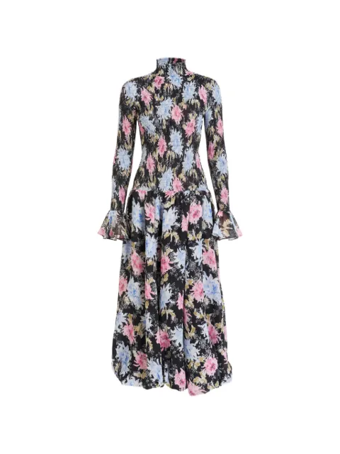 Cinq A Sept vestido midi Ikat Dahlia Ismene