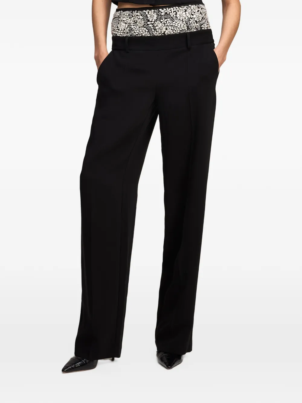 Cinq A Sept Crystal Ivy Dionne trousers Zwart