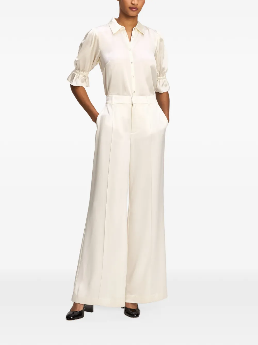 Cinq A Sept Jyn palazzo pants Beige