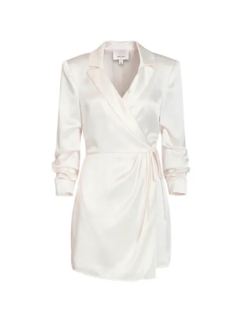 Cinq A Sept Sabina wrap-style mini dress