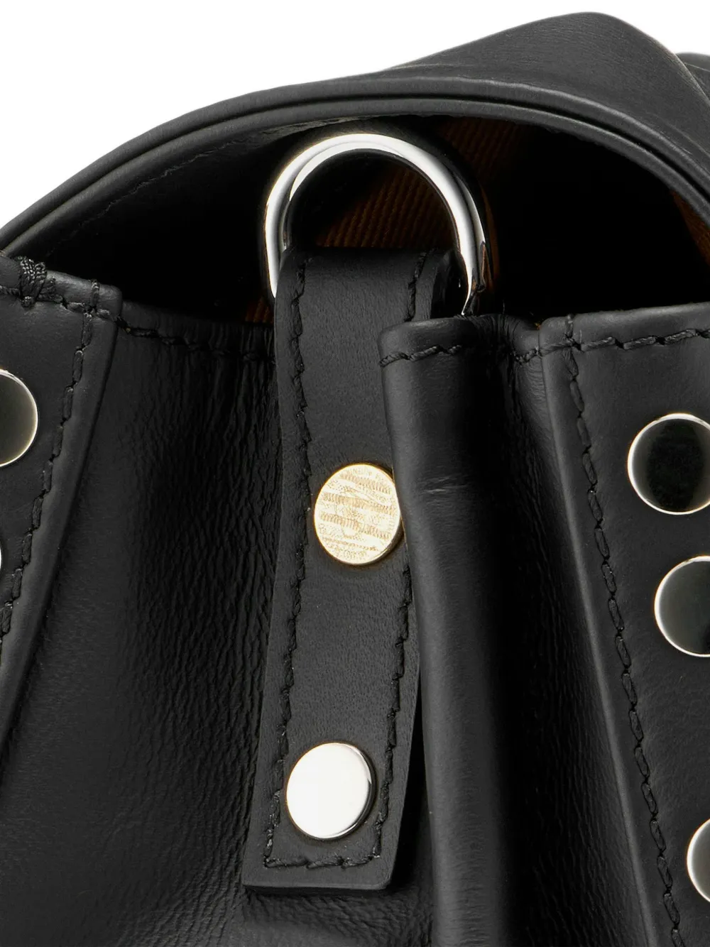 Zanellato small Postina Saeta bovine leather tote bag Zwart