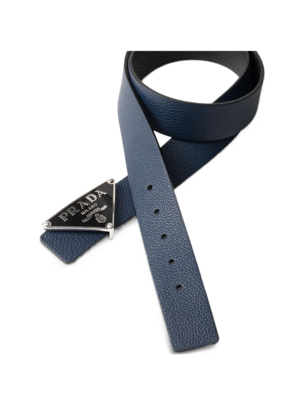 Prada Custom Belts leren riemband Blauw