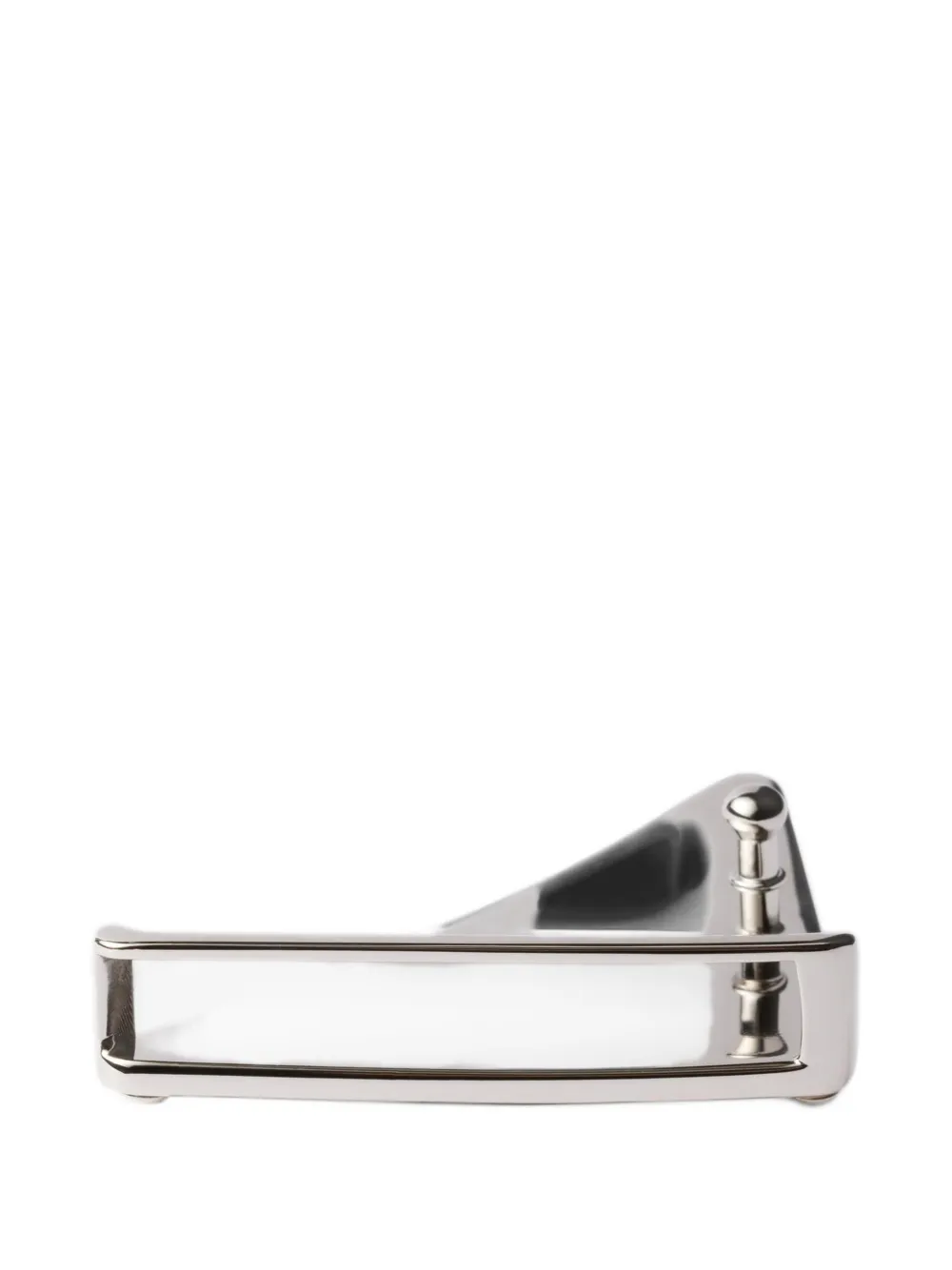 Prada Riemgesp met Triangle-logo Wit
