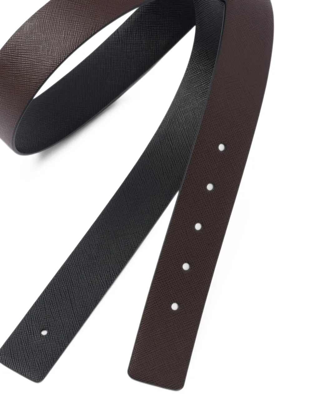 Prada Custom Belts omkeerbare riemband Bruin