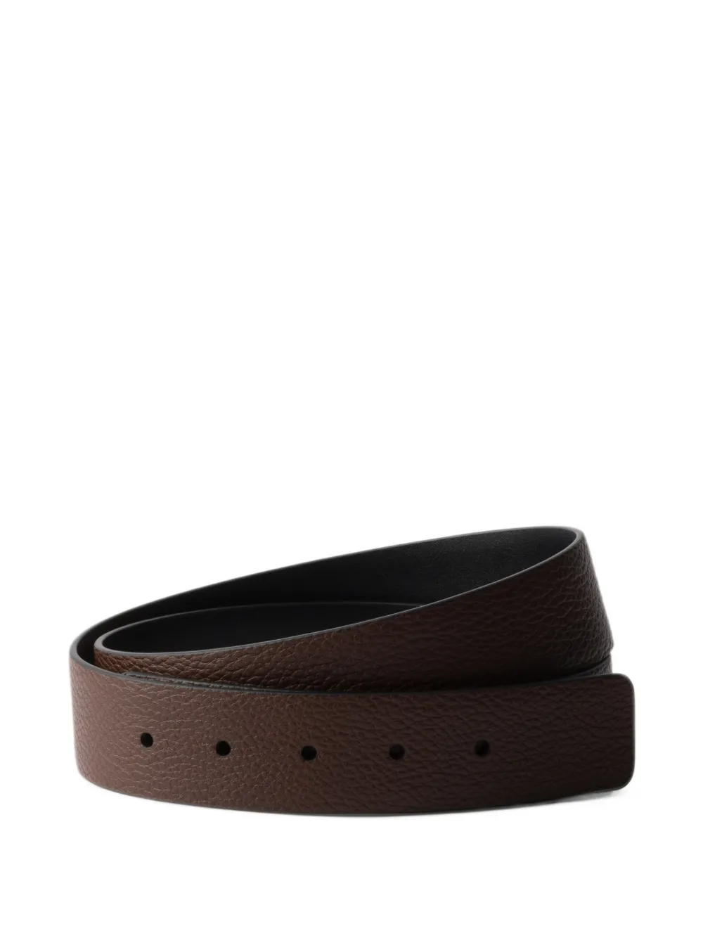 Prada leather belt strap - Braun