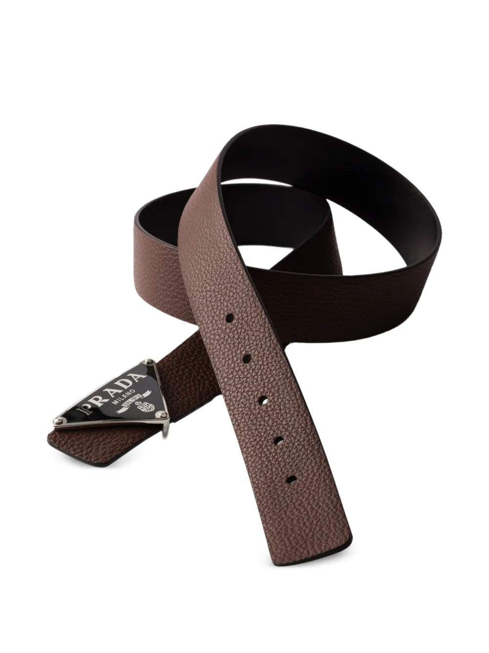 Prada Custom Belts leren riemband Bruin