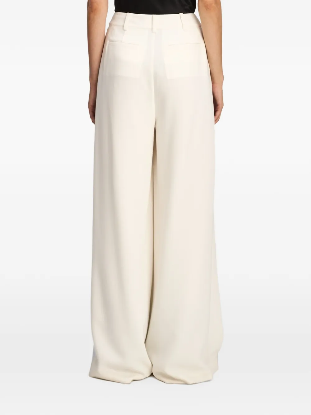 Cinq A Sept Marne pleated tailored trousers Beige