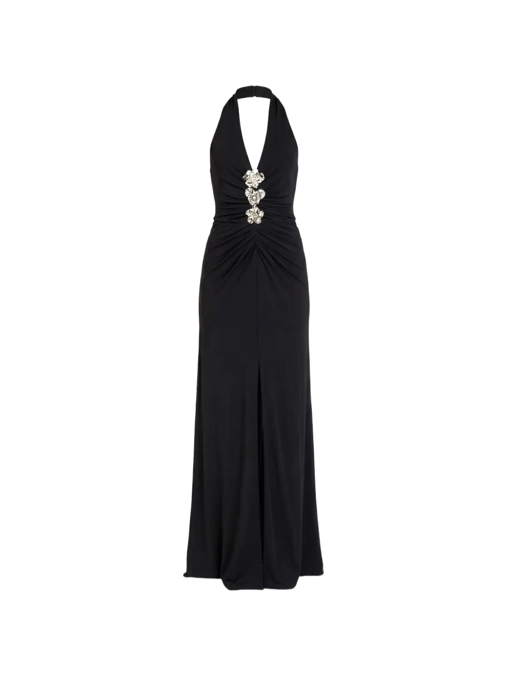 Cinq A Sept Kessan floral-embellished maxi dress Zwart