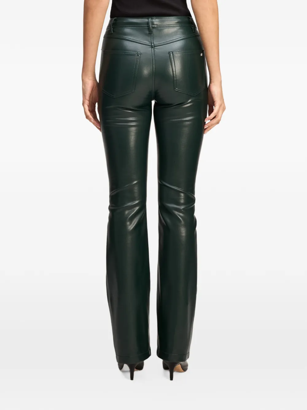 Cinq A Sept Stevie high-waist trousers Groen