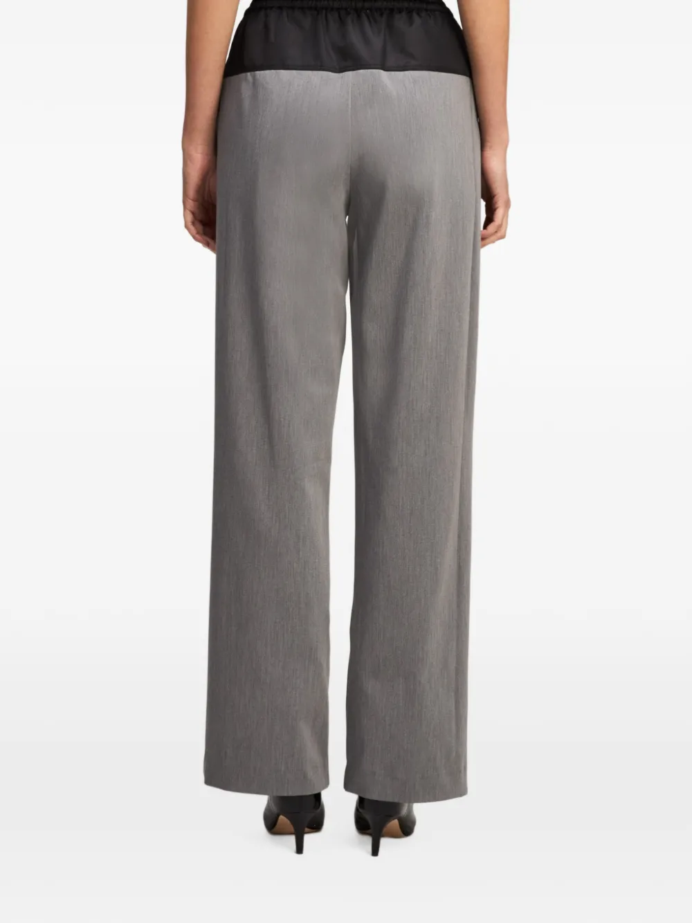 Cinq A Sept Elisabetta wide-leg trousers Grijs