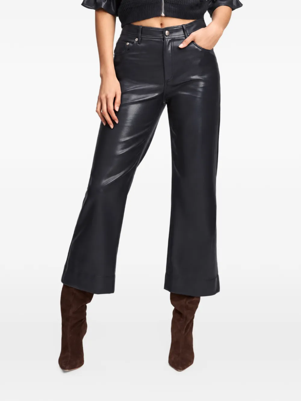 Cinq A Sept Joey straight trousers Blauw