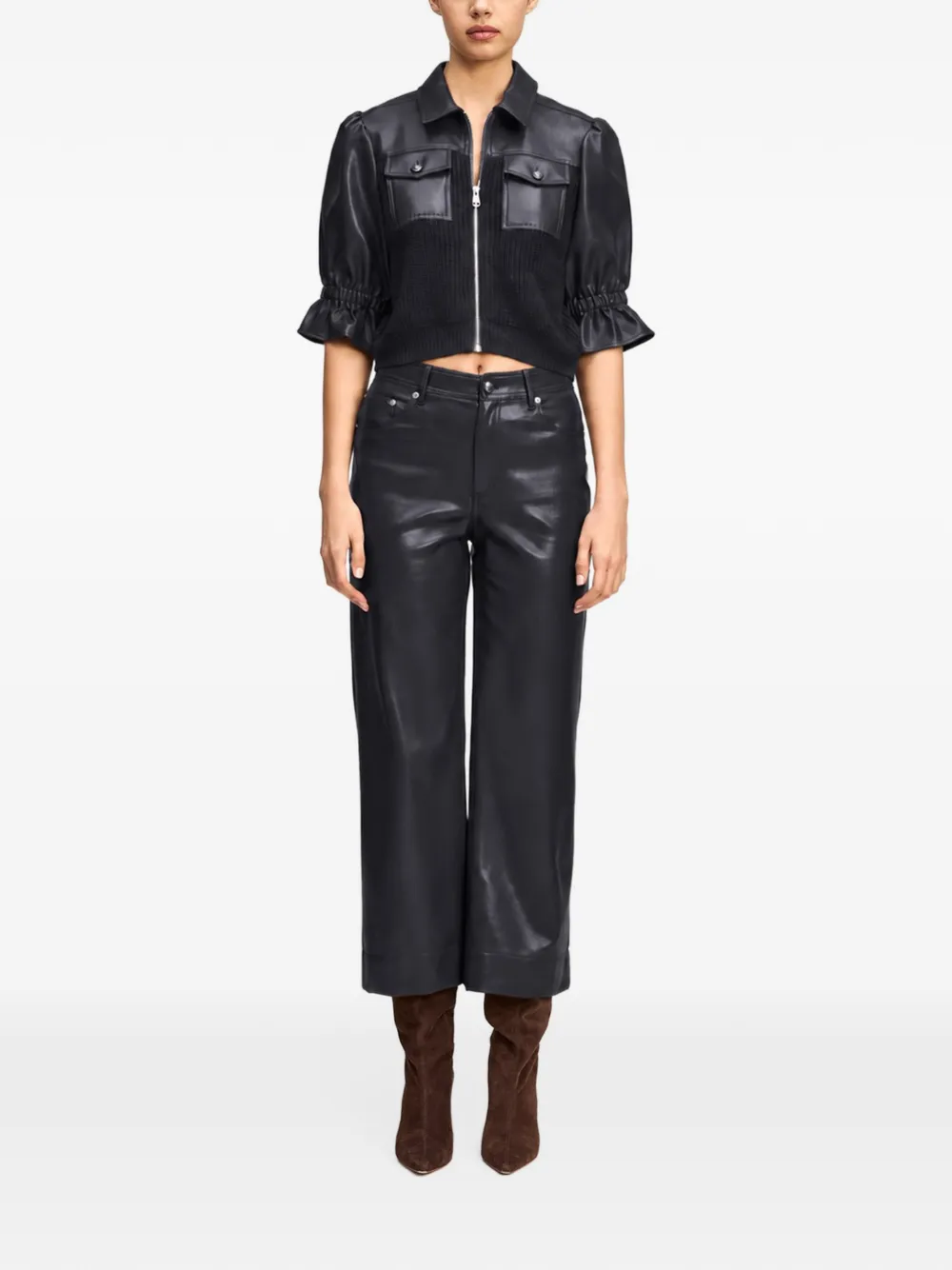 Cinq A Sept Joey straight trousers Blauw