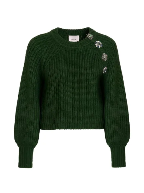 Cinq A Sept Keren baroque-embellished sweater