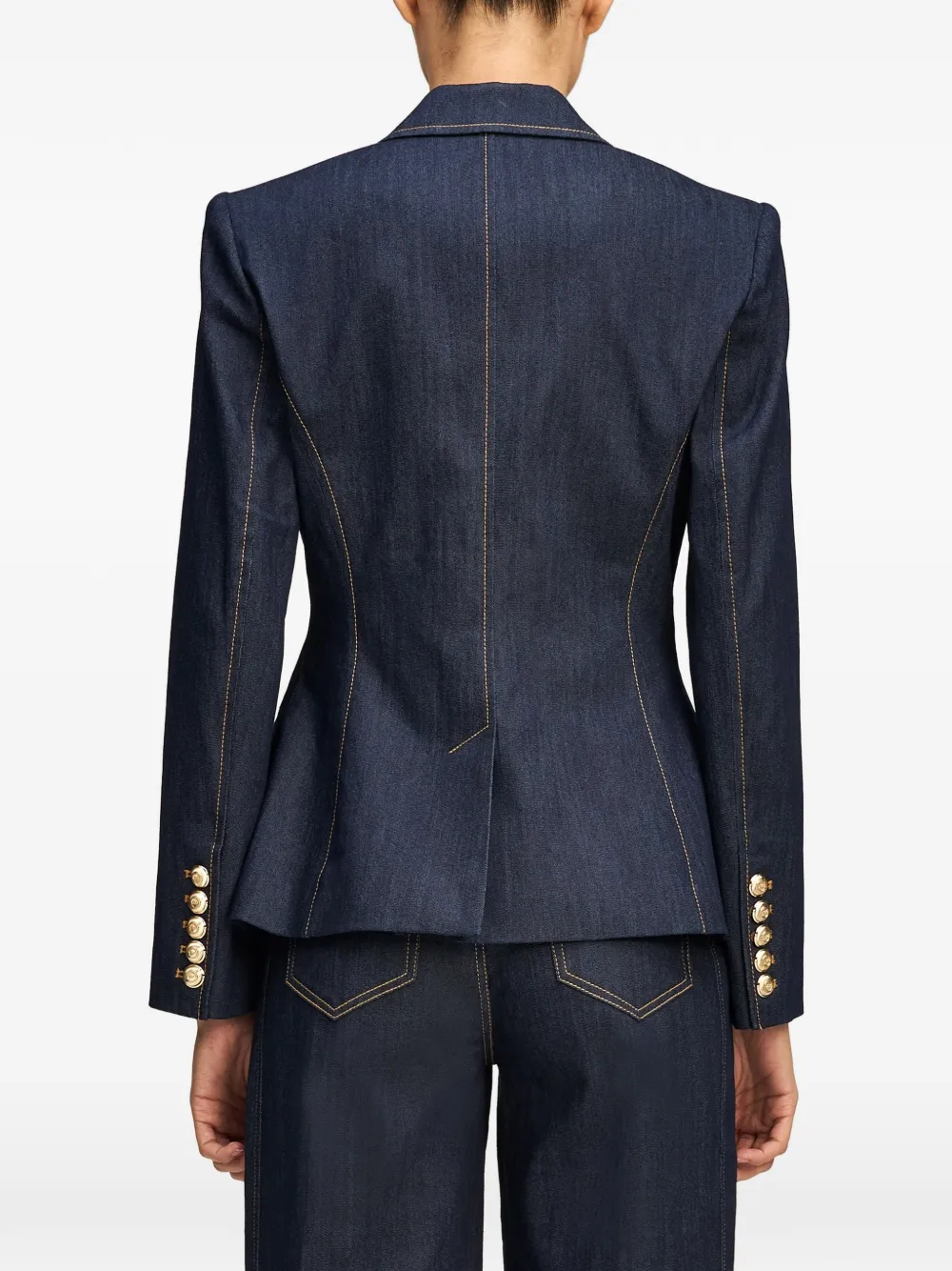 Cinq A Sept Arlene peplum blazer Blauw