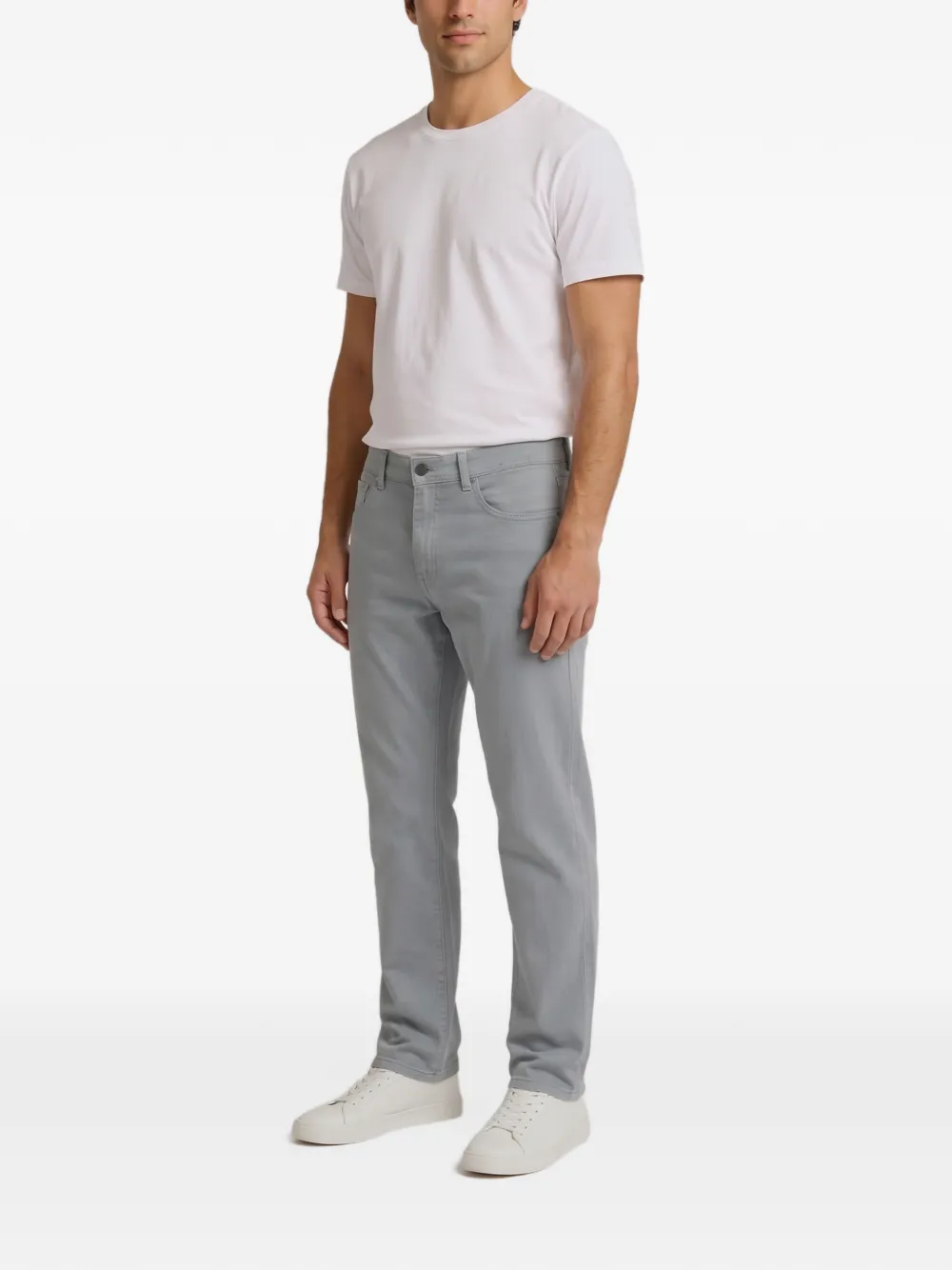Stone Island j100005 corroded reflective light bull denim-tc jeans Grijs
