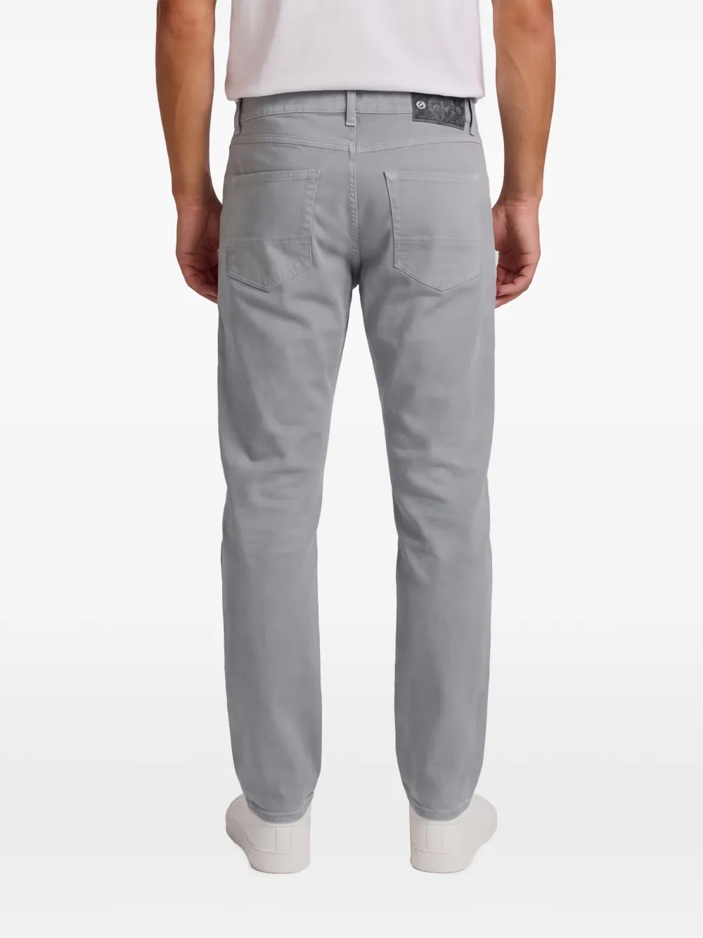 Stone Island j100005 corroded reflective light bull denim-tc jeans Grijs