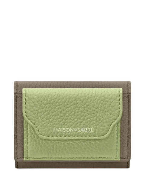MAISON de SABRÉ The Compact leather wallet
