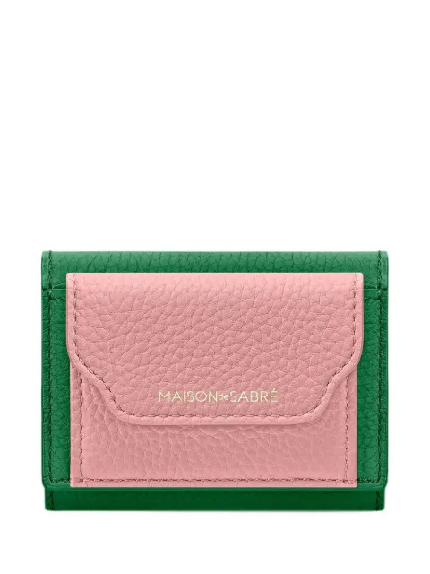 MAISON de SABRÉ The Compact leather wallet