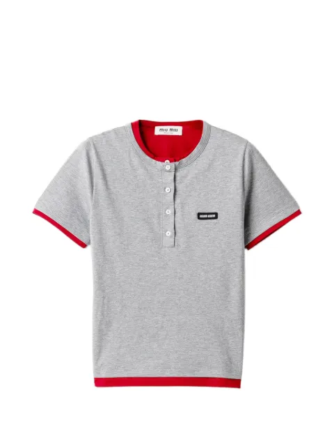 Miu Miu jersey T-shirt