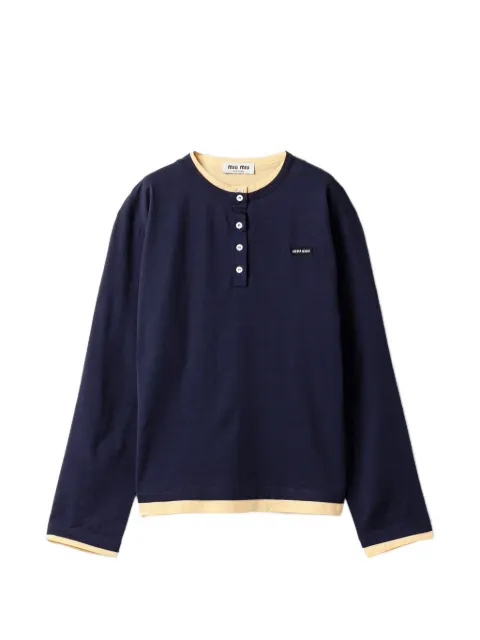 Miu Miu jersey T-shirt