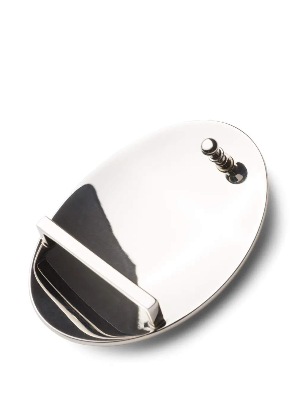 Prada Metalen riemgesp Zilver
