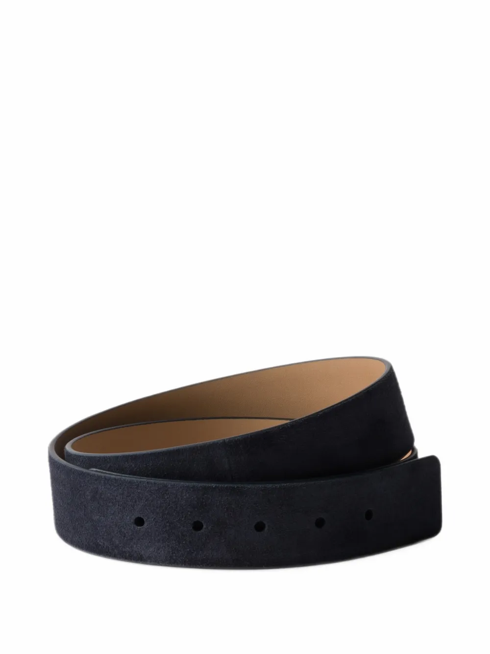 Prada Saffiano suède riemband Blauw