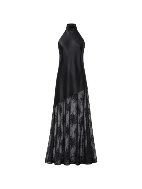 Toccin Alba lace-panelled gown