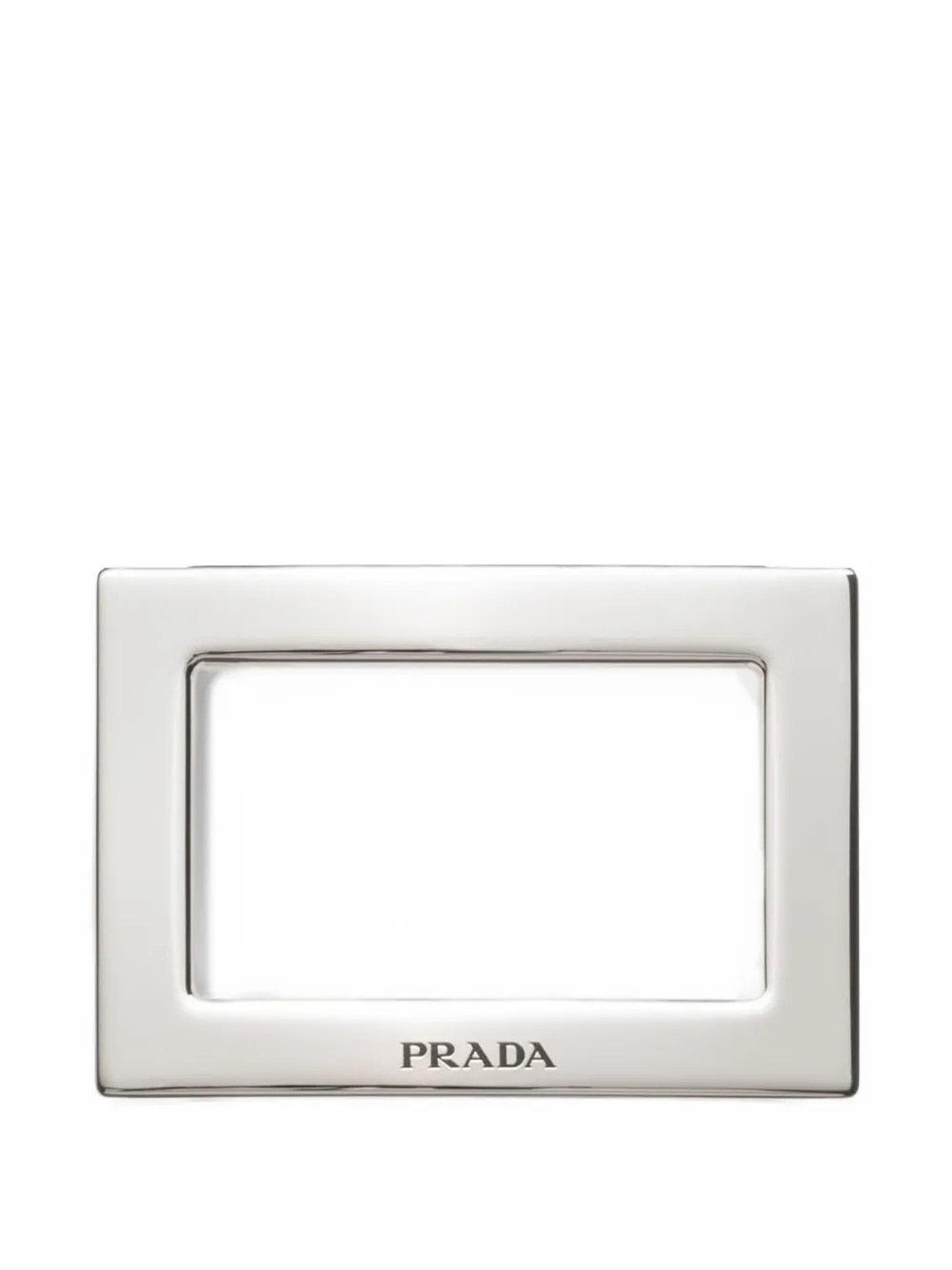 Prada metal belt buckle - Marrone