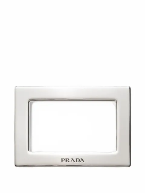 Prada metal belt buckle