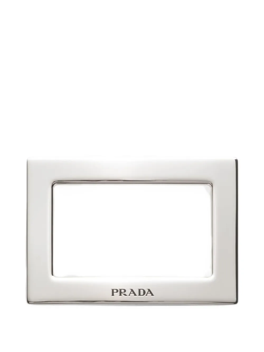 Prada metal belt buckle - Marrone