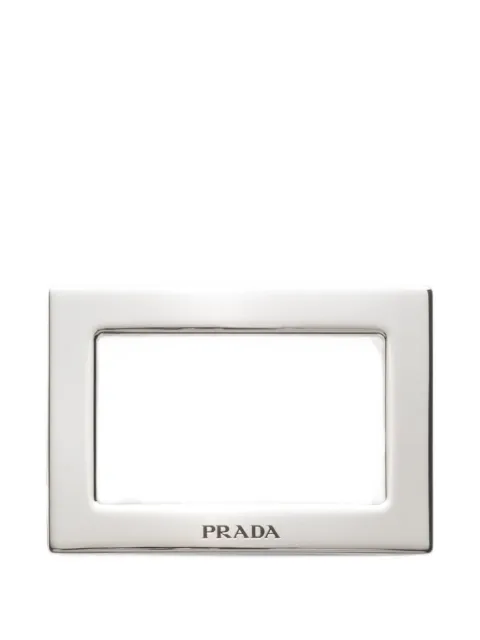 Prada metal belt buckle
