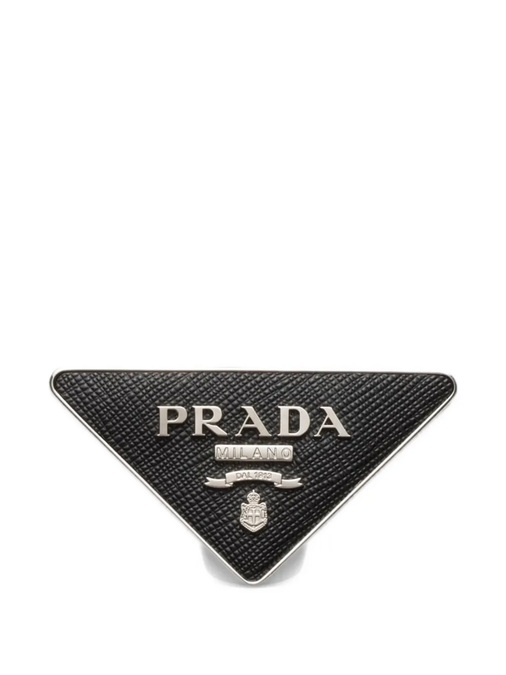 Prada Saffiano belt buckle - Nero