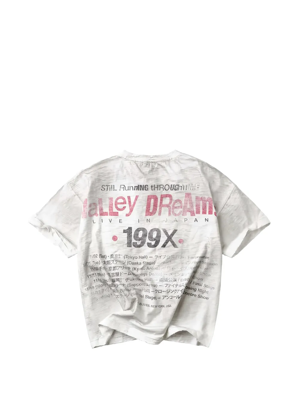 Vale graphic-print T-shirt Wit